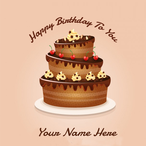Happy Birthday Wish Chocolate Greetings Cards Online