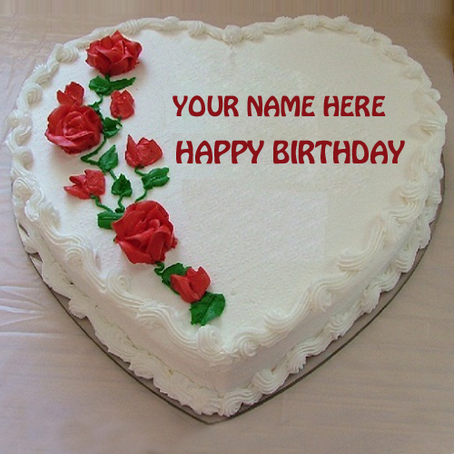 Happy Birthday Dear Mother Cake With Your Name
