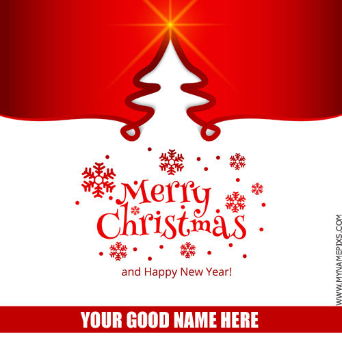 Merry Christmas and New Year Whatsapp Status With Name