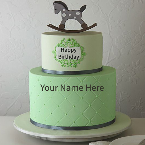 Write Your Name On Amazing Birthday Cake Online