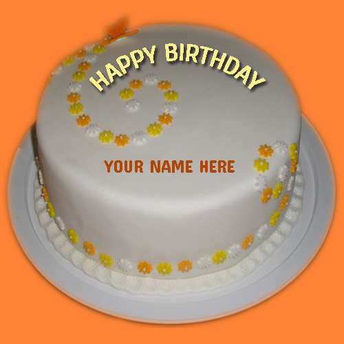 Create Happy Birthday Cake With Your Nick Name