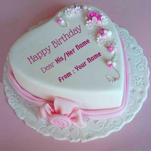 Birthday Celebration Special Cake With Your Name