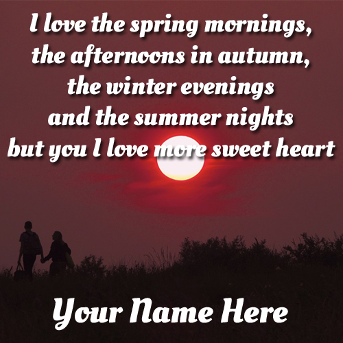 Romantic Love Quote Greeting For Whatsapp With Name