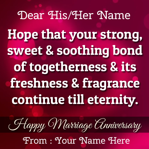 Happy Anniversary To My Dear Love and Very Best Friend