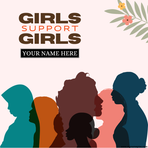 Girls Support Girls Whatsapp Status With Name Edit