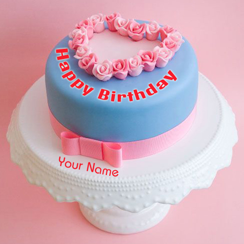 Write Name on Luxury Birthday Cakes Pics