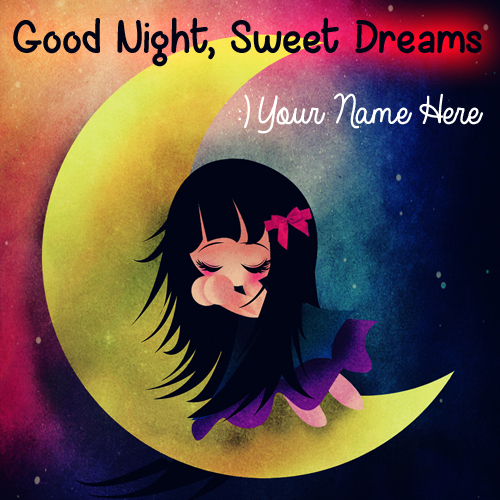 Good Night Sweet Dream Cute Girl Profile Pics With Name