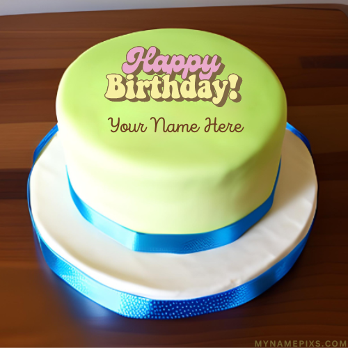 Name Birthday Wishes Cake For Whatsapp Status Image