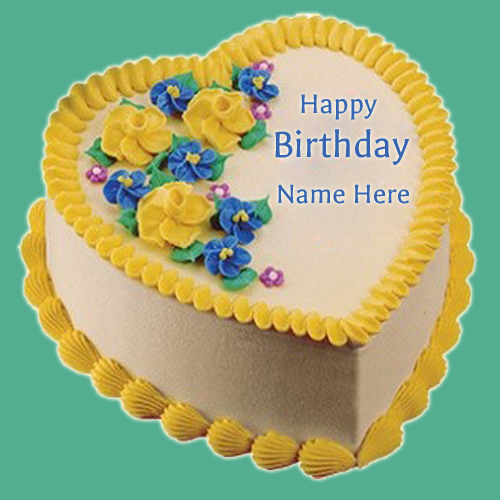 Write Name on Birthday Cake With Name For Dear Friend