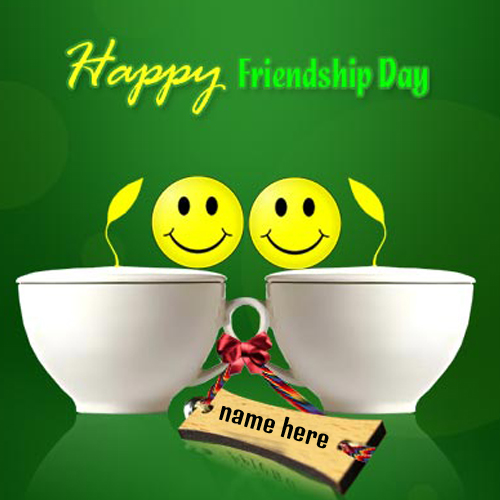 Best Wishes Greetings With Your Name For Friendship Day