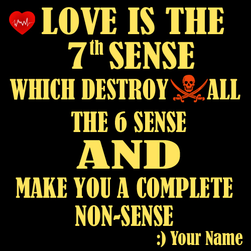 Funny Love Quotes Profile Picture With Your Name