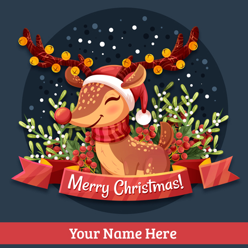 Happy Christmas Day Wishes Whatsapp DP Pics With Name