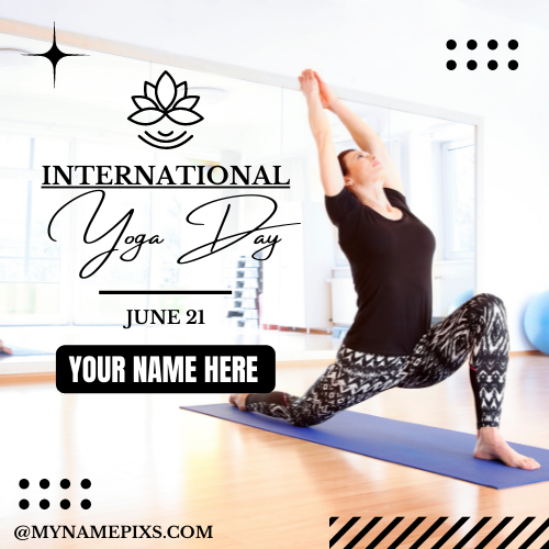 Happy Yoga Day 2022 Whatsapp Status With Name