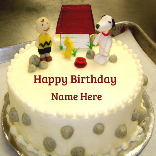 Happy Birthday Dear Friend Special Cake With Your Name