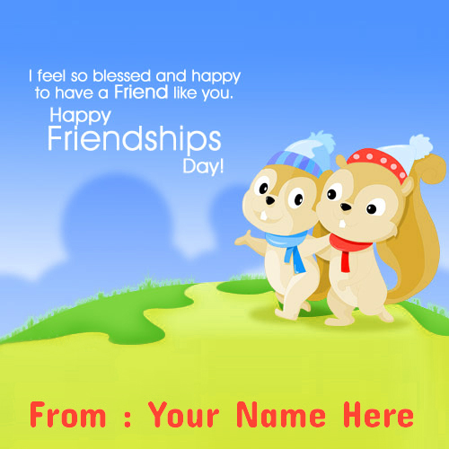 Happy Friendship Day Wishes Name Pictures Online 
