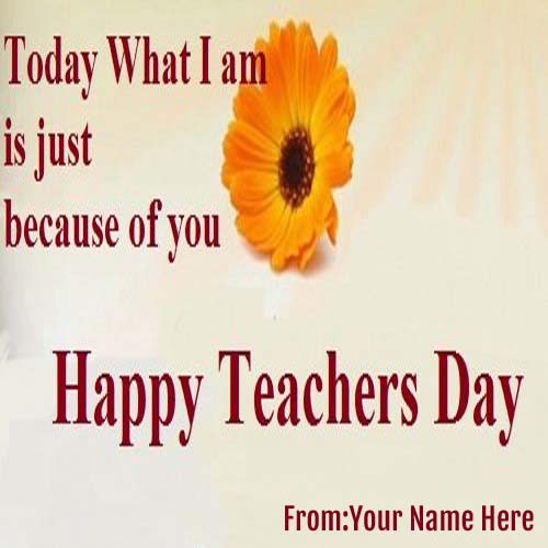 Happy Teachers Day Wishes Pictures With Quote