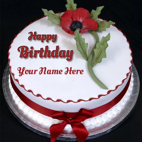 Incredibly Delicious Beautiful Birthday Cake With Name